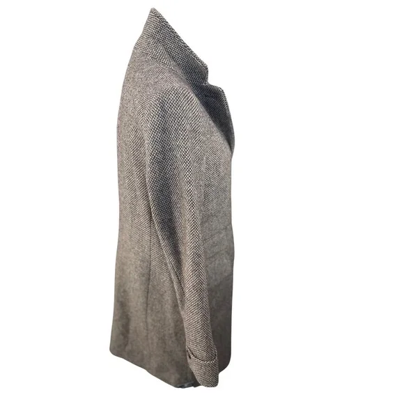 Lauren Ralph Lauren NWT SZ 4 Classic Wool Blend Herringbone Pattern Coat Jacket - Picture 5 of 16